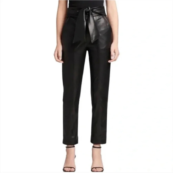 Nicole Miller Faux Leather Pants - Picture 7 of 11